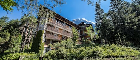 Façade de l’hébergement