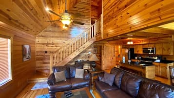 TV connectée, cheminée