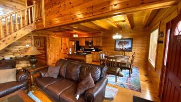 TV connectée, cheminée