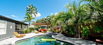 Barefoot Bungalow, Heated Pool & Spa, Game Room Foosball