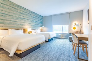 Escritorio y espacio para trabajar con laptop