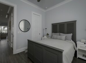 4 bedrooms, iron/ironing board, travel cot, WiFi