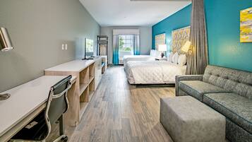Suite, Multiple Beds, Kitchenette | 1 bedroom, down duvets, desk, cots/infant beds