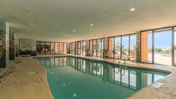Indoor pool, outdoor pool