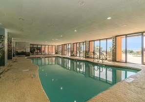 Indoor pool, outdoor pool