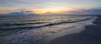 Waterfront Property with Dock and 2 Minute Walk to the Beach