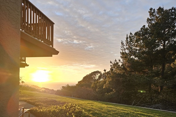Winter View from living room patio