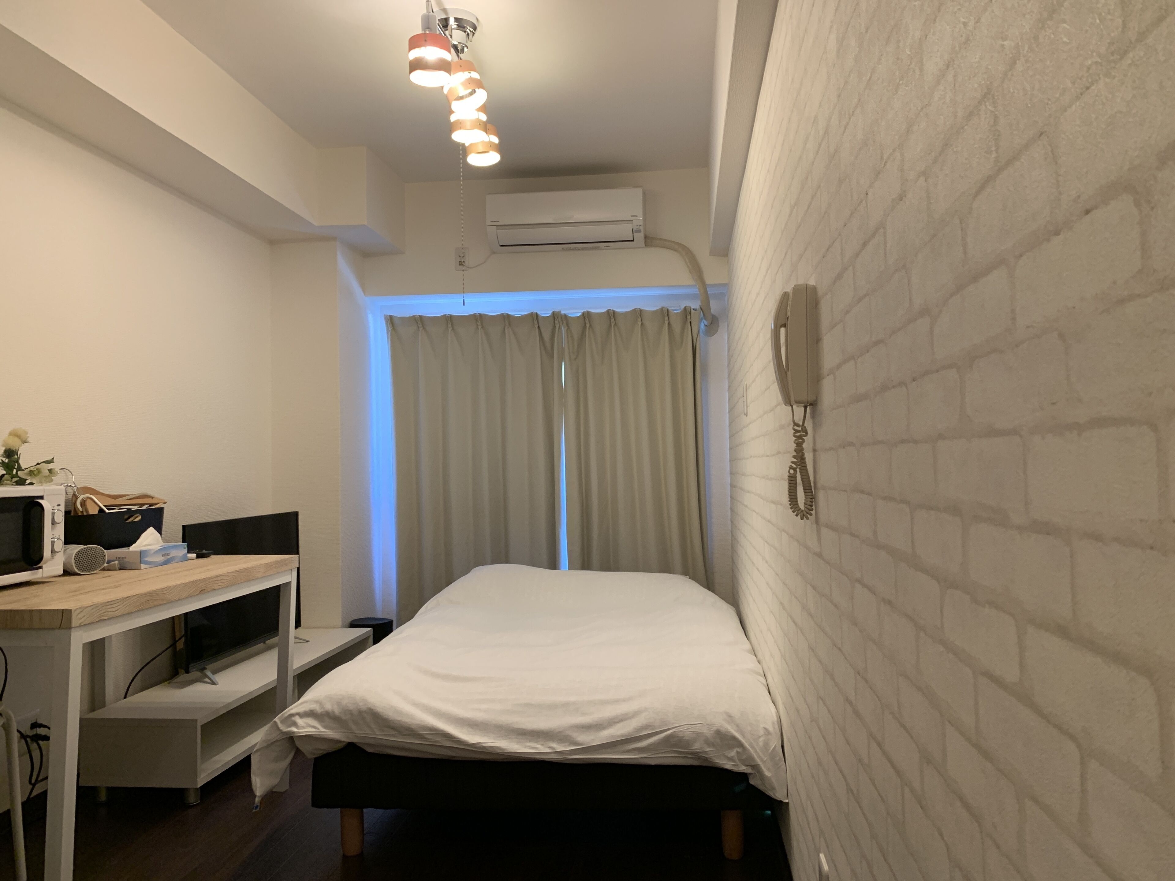 1 ห้องนอน, โต๊ะทำงาน, Wi-Fi ฟรี, ผ้าปูที่นอน