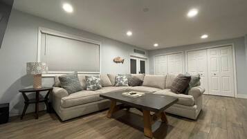 Smart TV, Netflix, servicios de streaming y estéreo