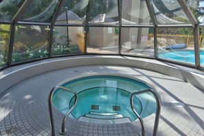 Una piscina climatizada