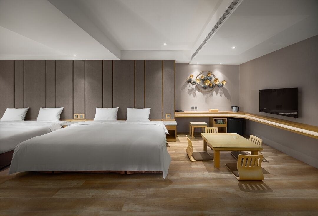 family quadruple room | 1 bedroom, blackout curtains, free wifi, bed sheets