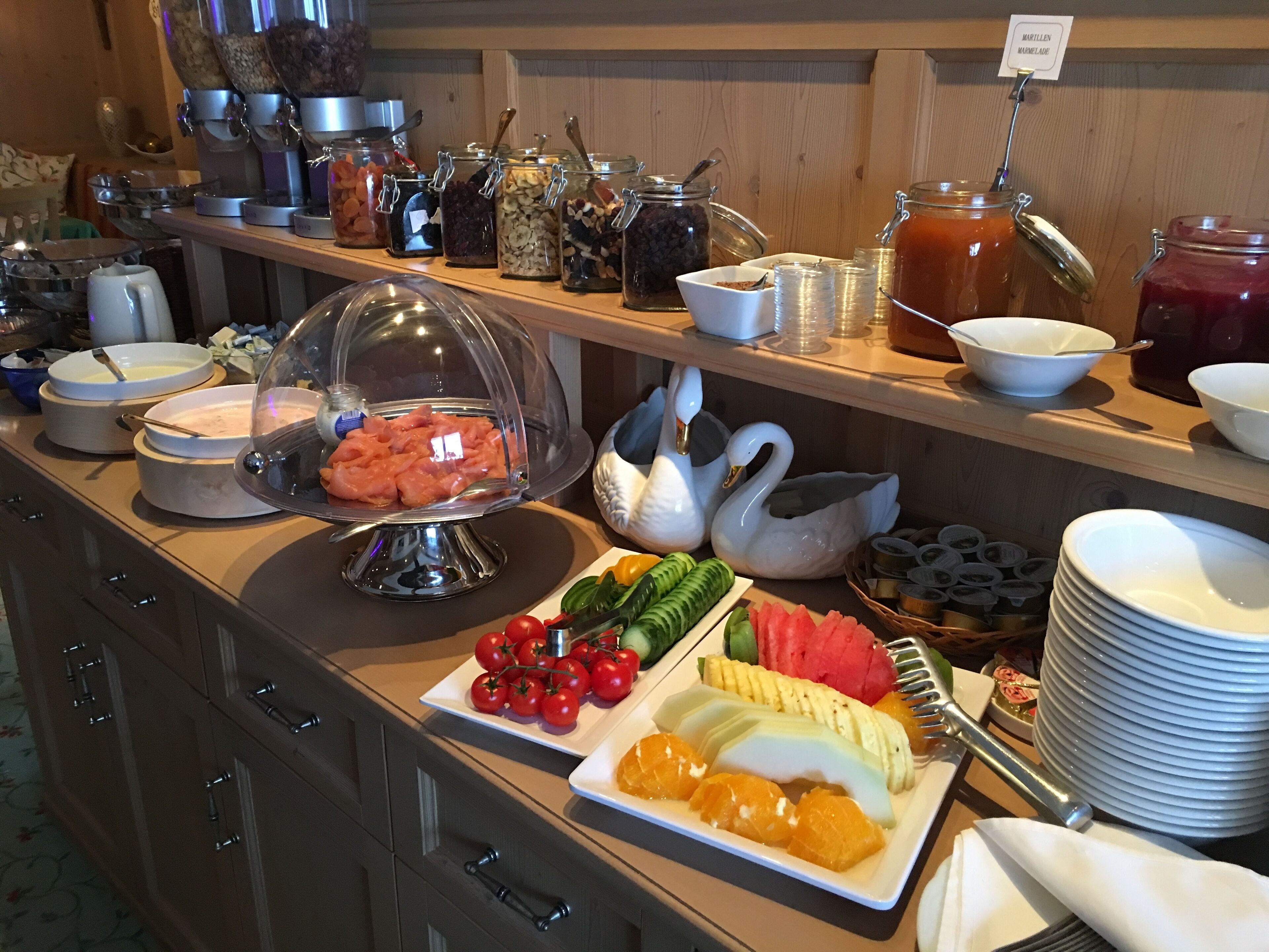 Desayuno buffet incluido todos los días 
