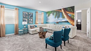 Living room - Imagine You and Your Family Renting This 5 Star Villa on Champions Gate Resort, Orlando Villa 3768 (Davenport)