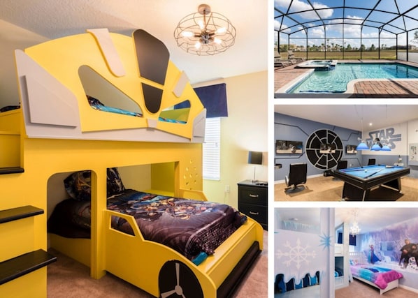 8 bedrooms, laptop workspace, free WiFi