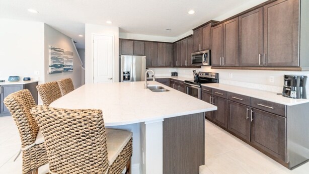 Microwave, oven, stovetop, dishwasher - You Have Found the Perfect Villa With a Beautiful Private Pool, Orlando Villa 3794 (Kissimmee)