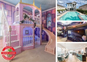 Pool - You Have Found the Ultimate 6 Bedroom Villa With Great Views on Reunion Resort and Spa, Orlando Villa 3743 (Kissimmee)
