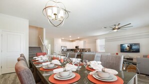 Microwave, oven, stovetop, dishwasher - This Beautiful 5 Star Villa on Champions Gate Resort has a Private Pool, Orlando Villa 3784 (Davenport)