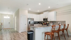 Microwave, oven, stovetop, dishwasher - This Beautiful 5 Star Villa on Champions Gate Resort has a Private Pool, Orlando Villa 3784 (Davenport)