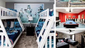 8 bedrooms, laptop workspace, free WiFi