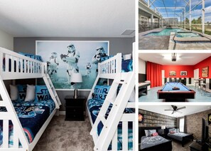 8 chambres, espace de travail pour ordinateur portable, Wi-Fi gratuit