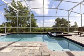 Outdoor pool - Your Family Will Love the Private Pool at Your Private Villa on Champions Gate Resort, Orlando Villa 3812 (Davenport)