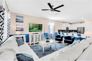 Living room - You Have Found the Perfect Villa With a Beautiful Private Pool, Orlando Villa 3756 (Davenport)