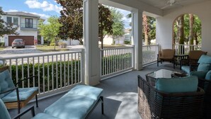 Balcony - Picture This... Renting the Perfect Luxury Apartment on Reunion Resort, Orlando Apartment 3809 (Kissimmee)