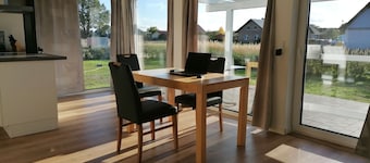 Vacation home just a few hundred meters from the lake with WLAN