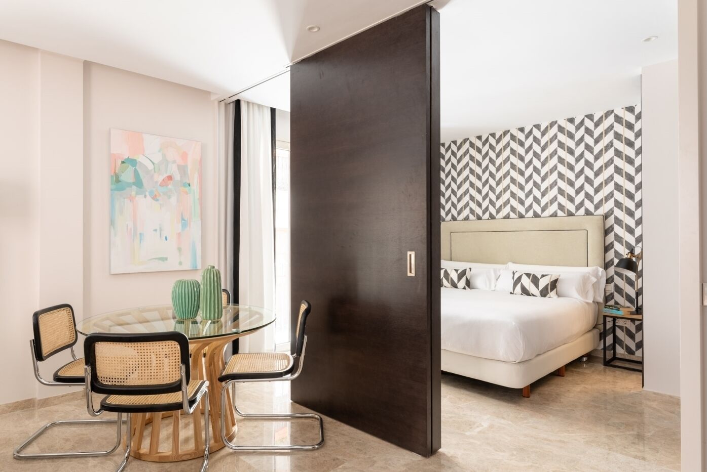 1 bedroom, iron/ironing board, Internet, bed sheets