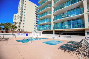 Indoor pool, a heated pool - Ashworth #804! 3BR/3BA with Stunning Views & Prime Amenities (North Myrtle Beach)
