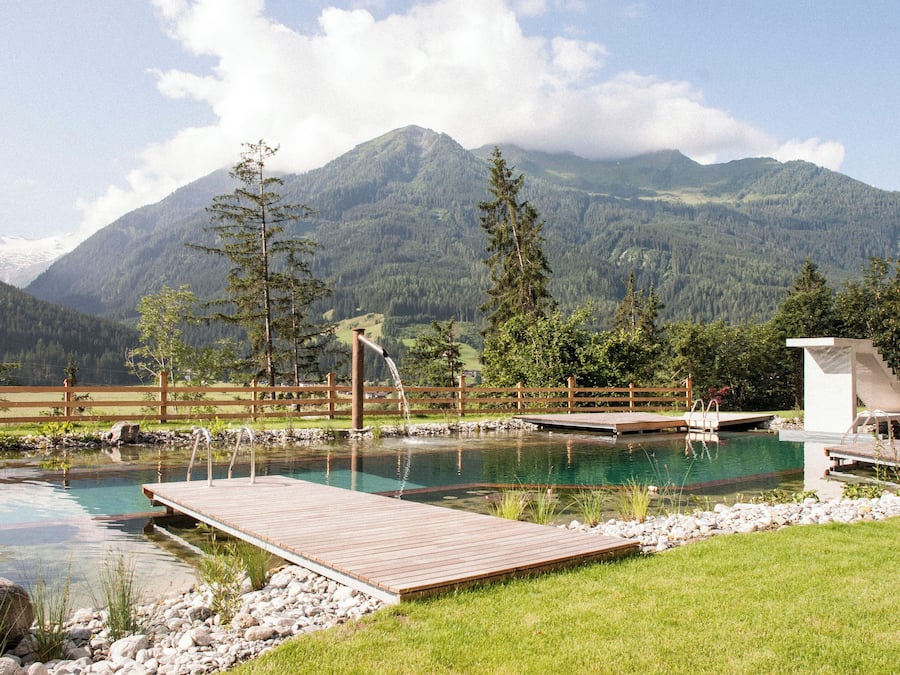 Seasonal outdoor pool