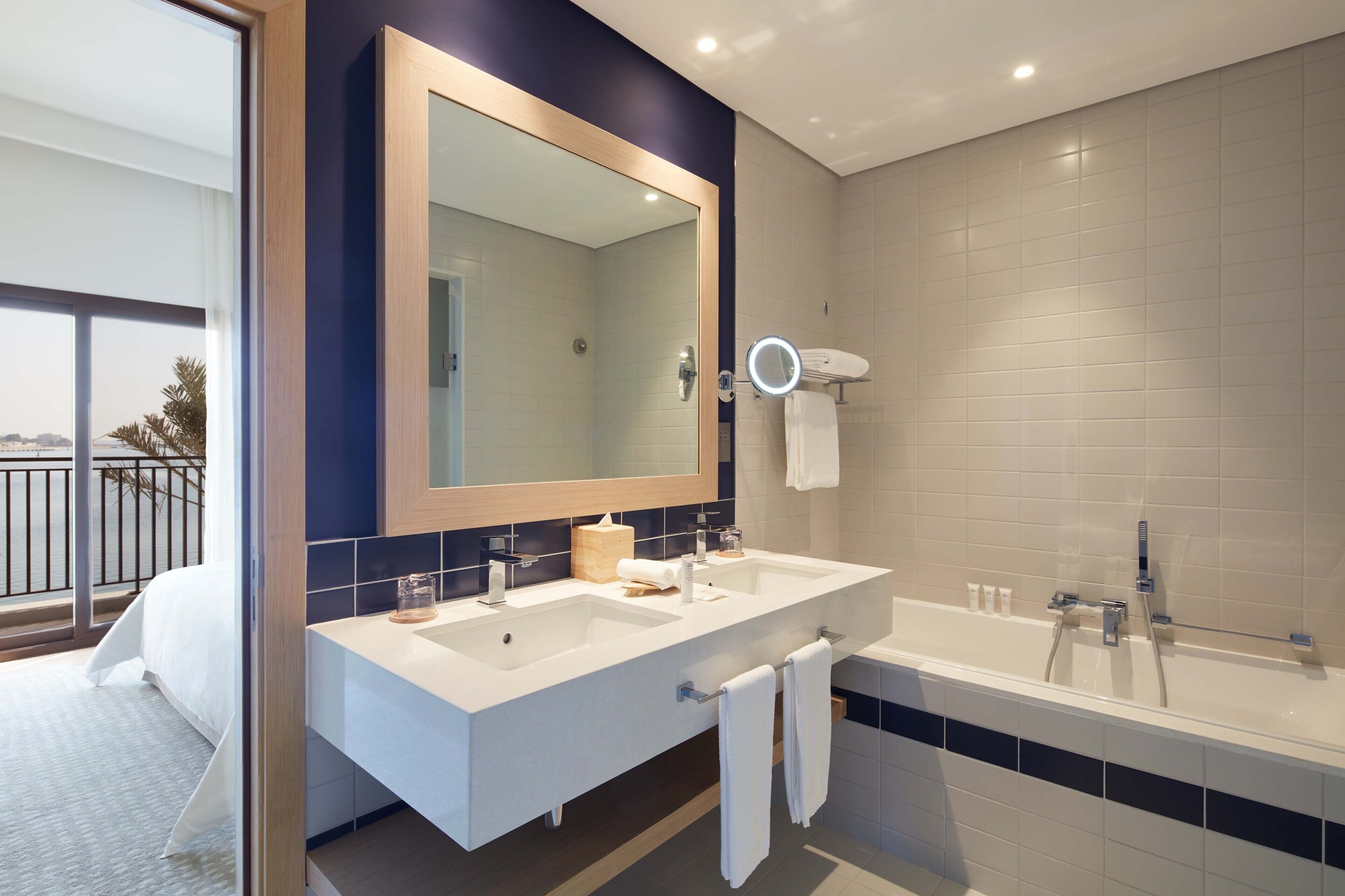 suite, 1 bedroom, sea view | bathroom | shower, rainfall showerhead, eco-friendly toiletries, slippers