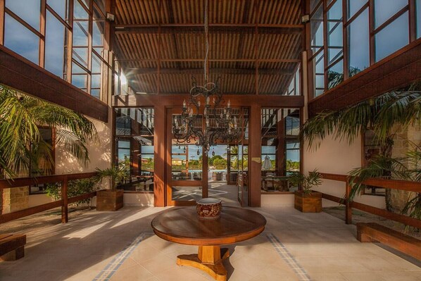 Lobby sitting area - SA01 Excelente Casa 4 Quartos - Sauípe (Mata de São João)