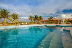 Outdoor pool - SA01 Excelente Casa 4 Quartos - Sauípe (Mata de São João)