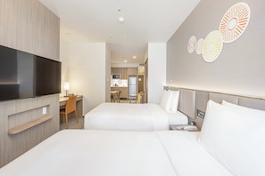 Suite, 2 Twin Beds, Accessible (Extra Floor Space, Refreshment bar) | In-room safe, blackout drapes, iron/ironing board, free WiFi