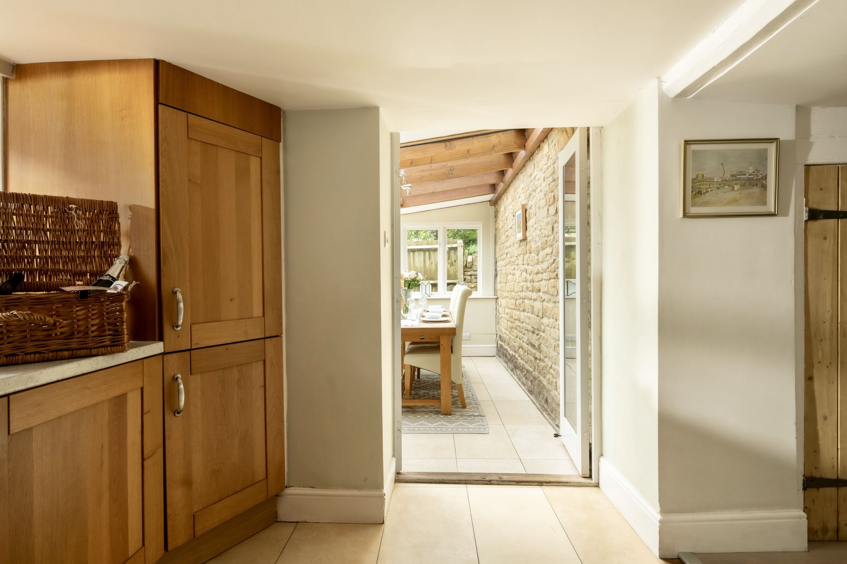 Luxury Cottage, Private Bathroom, Garden View | Shared kitchen