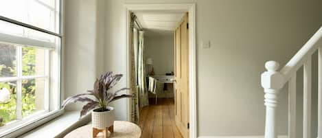 Cottage Luxe, salle de bains privée, vue jardin