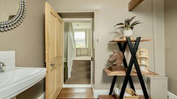Casa de campo de lujo, baño privado, vistas al jardín | Baño