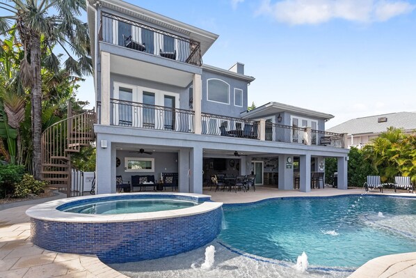 Una piscina climatizada