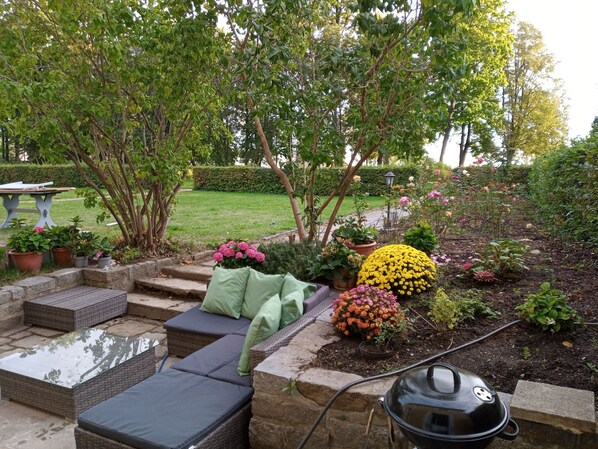 Terrace/patio - Cosy House in Lausitz (Räckelwitz)