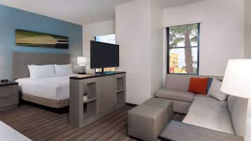 In-room safe, desk, blackout drapes, iron/ironing board