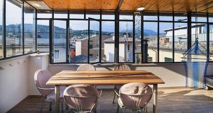Casa Aldina- historic centre, glazed roof veranda