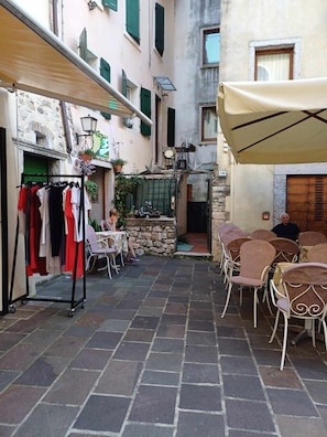Restauration en plein air