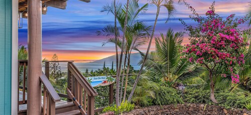 Spectacular Panoramic Ocean Views - Private Ohana - Wailea Custom Pole Home