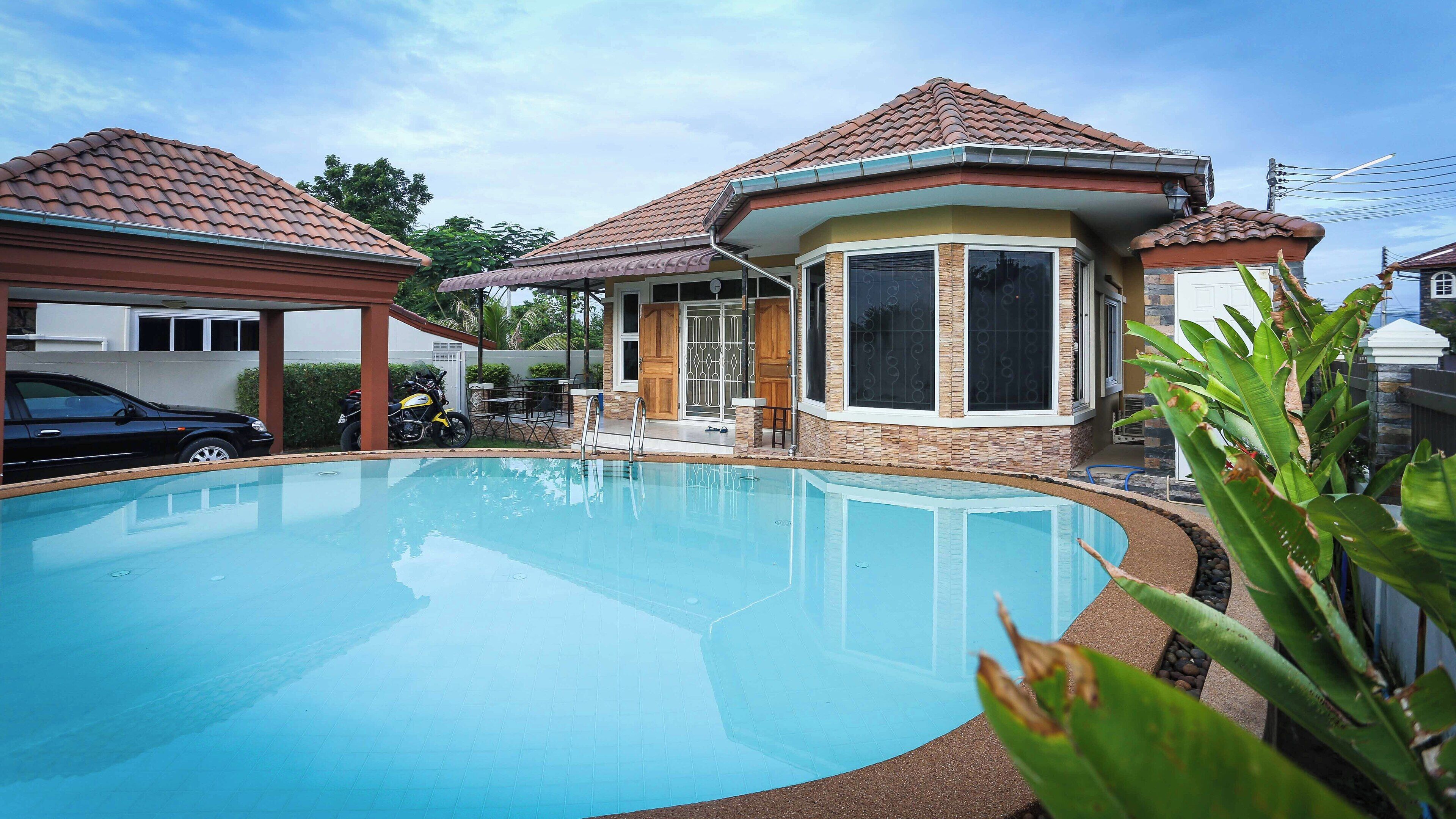 Fachada de la propiedad