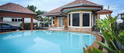 Fassade der Unterkunft