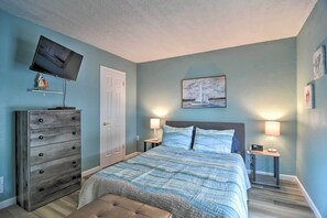 1 chambre, fer et planche à repasser, accès Internet, draps fournis