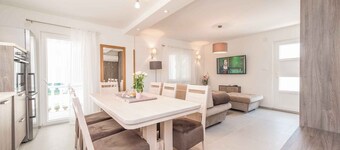 Holiday home overlooking the yard and pool