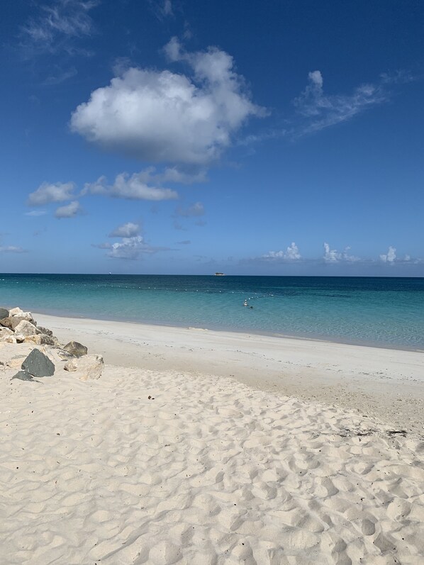 Beach nearby, beach towels