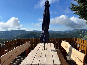 Outdoor dining - Romantic cabin, wellness, nature and luxury (Ratten)